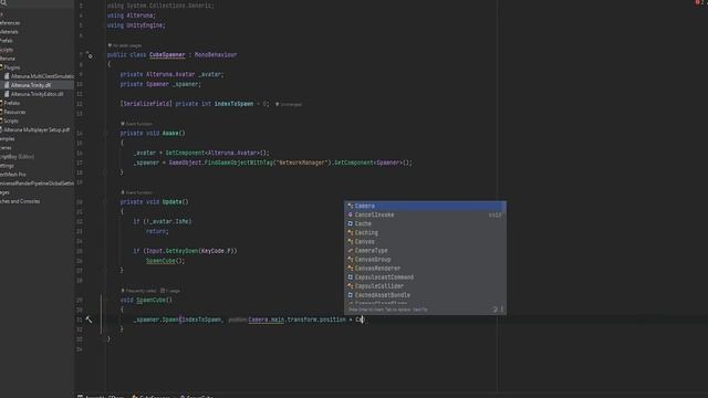 Easy Spawning & Despawning in Multiplayer- Unity Alteruna tutorial смотреть онлайн