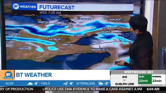 Snow squall watches, warnings in parts of the GTA смотреть онлайн
