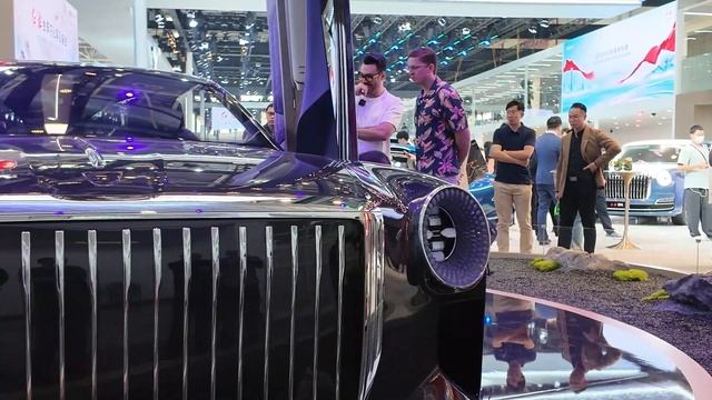 Hongqi Golden Sunflower Concept Car Appearance And Interior Video