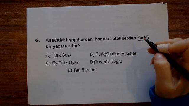 Edebiyat Soru Bankası - Ünite - 3 Şiir - Milli Edebiyat Şiiri - Test-1 Çözümleri смотреть онлайн