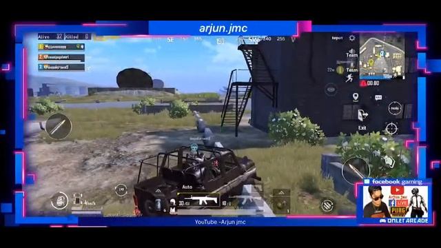 Pubg mobile live with arjun jmc #facebookgaming #pubgmobile смотреть онлайн