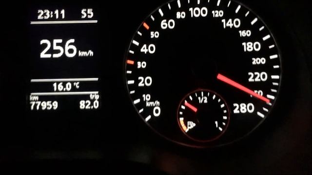 Jetta 2.0 Tsi Stage 1 Top Speed