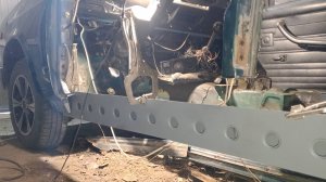 Замена порогов на ВАЗ 2107 своими руками. 3 часть