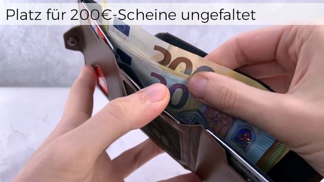 VON HEESEN – Whizz Wallet mit CRYPTALLOY® RFID-Schutz, XL-Münzfach und 5 Kartenfächern (braun) смотреть онлайн