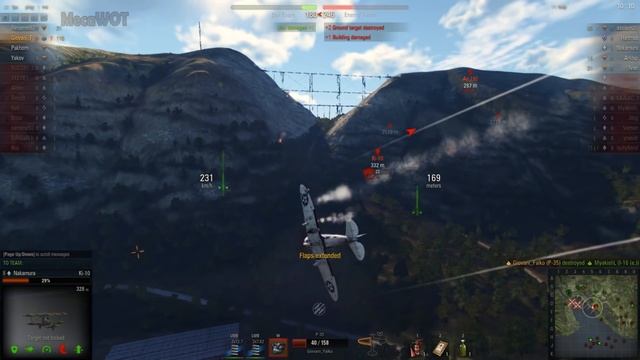World of Warplanes | Seversky P-35 | 10 KILLS - Replay Gameplay 1080p 60 fps смотреть онлайн