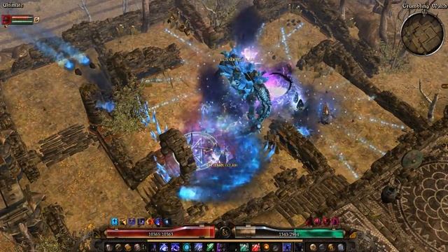 (1.0.1.1)Grim Dawn Avatar of Alkamos Blademaster vs Moosilauke смотреть онлайн