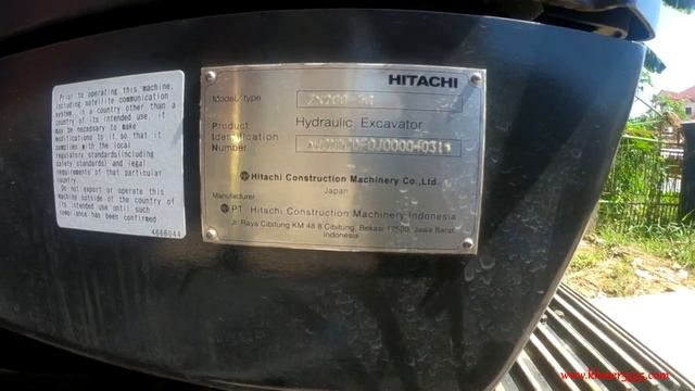 Excavator Hitachi Model ZX200-5G New 2015 for sale смотреть онлайн