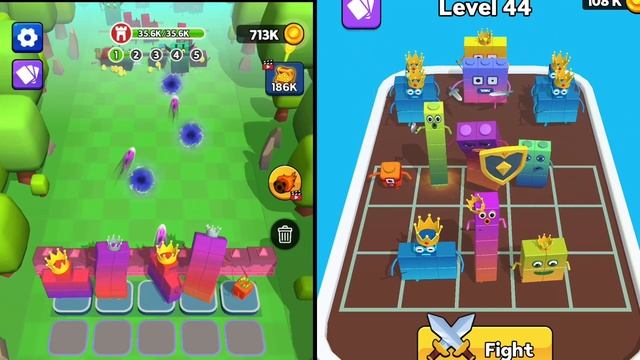Number Cube War: Merge Idle 🌟🌟 VS 🌟🌟 Merge Number Cube: Fam Run - Merge Battles part 5 смотреть онлайн