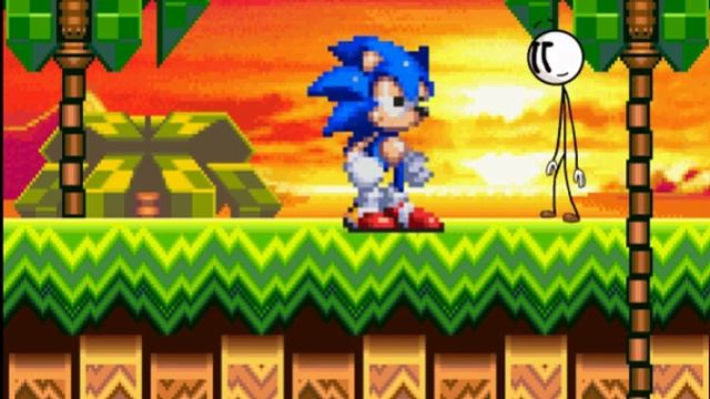 Sonic Encontra o Henry Stickmin (Sprite Animation) смотреть онлайн
