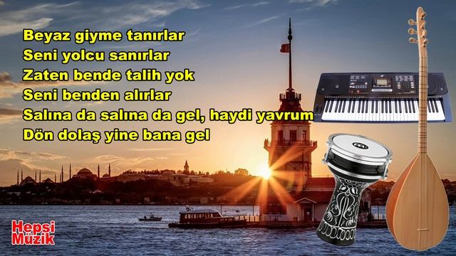Beyaz Giyme Toz Olur | Türk Halk Müziği Enstrümantal (Sözleri/Lyrics) | Instrumental Folk Music смотреть онлайн
