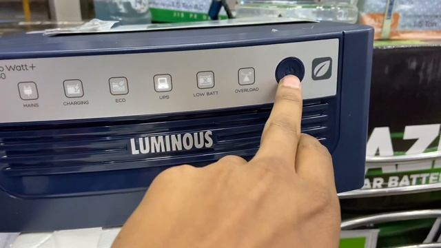 LUMINOUS ECOWATT 650 | UPS TO ECO MODE/ECO TO UPS | HOW CHANGE MODE смотреть онлайн