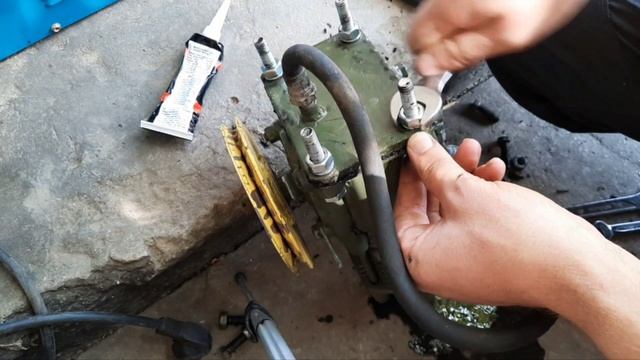 Handmade air compressor from an LPG tank смотреть онлайн