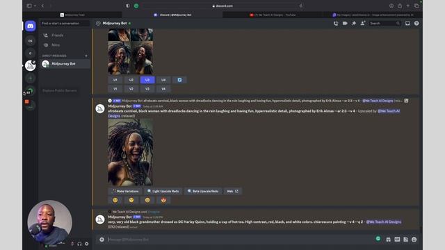Midjourney V4: How To Crete Grandma Harley Quinn in Minutes! смотреть онлайн