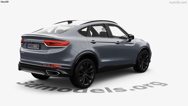 Geely Tugella 2024 3D Model By 3DModels.org