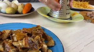 Съедается первым! Уж очень вкусный САЛАТ! Салат "Гнездо глухаря"