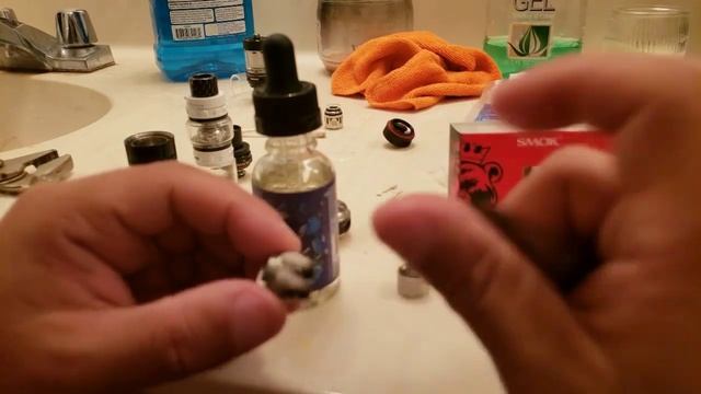 SMOK TFV12 Baby Prince RBA and Vaporesso Cascade Baby tank build смотреть онлайн