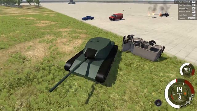 Beamng.Drive Tank! смотреть онлайн