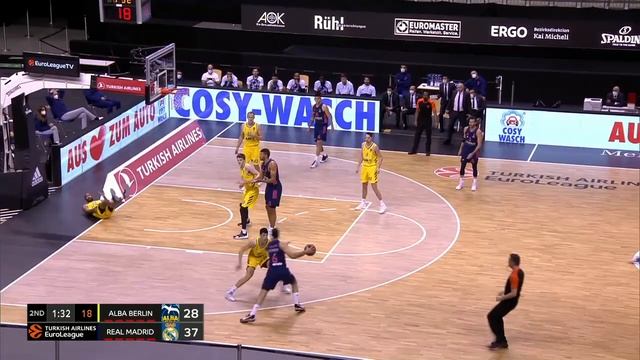 Euroleague 20/21 - RS - R23 - ALBA Berlin vs. Real Madrid 29/01/21 смотреть онлайн