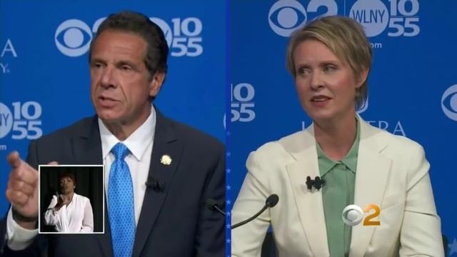 Cuomo, Nixon spar in gubernatorial debate смотреть онлайн