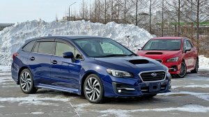 Топ 1 Универсал из Японии Обзор Субару Леворг VM4 с Аукциона Японии GTS / STI