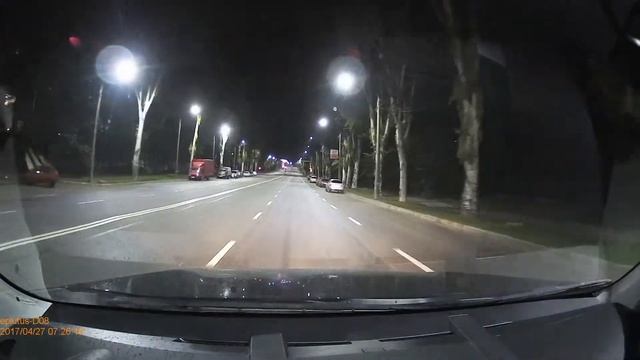 Eplutus D08 - видеорегистратор зеркало (образец видео ночью)