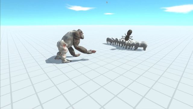 GORO & 10x POLAR BEARS vs EVERY UNIT - Animal Revolt Battle Simulator смотреть онлайн