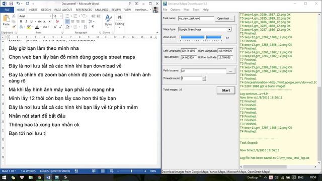 Hướng dẫn sử dụng lấy bản đồ phần mềm Universal Maps Downloader смотреть онлайн