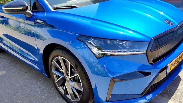 Skoda ENYAQ 2022 - GYEON Infinite 5 year coating смотреть онлайн