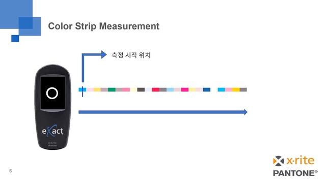 eXact Scan을 이용한 칼라 스트립 측정 방법(eXact Scan + Datameasure software) смотреть онлайн