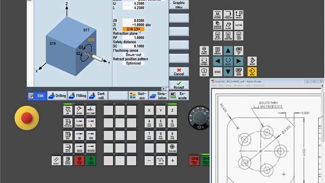 Siemens Sinumerik 828D - ShopMill Setup and Programming смотреть онлайн
