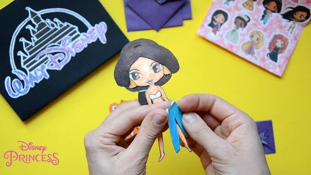 PRINCESS PAPER DOLL WITH WALT DISNEY 💜 БУМАЖНАЯ КУКЛА ПРИНЦЕССА С WALT DISNEY смотреть онлайн