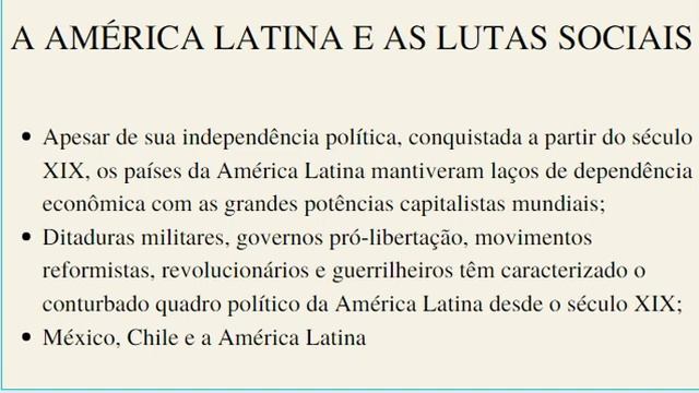 Aula de História Geral - America Latina no Século XX - Rita смотреть онлайн