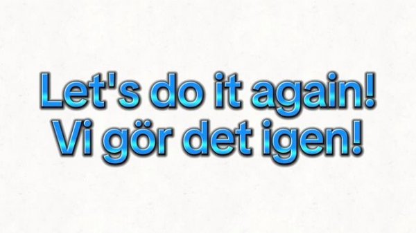 Swedish Alphabet Song