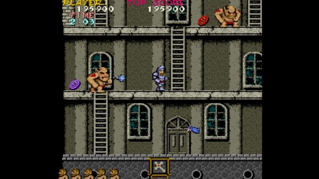 Makaimura [Arcade] (1985) Capcom (Japan Revision G)