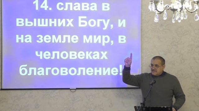 Что сказали ангелы о рождении Христа / Ерик Абдунобиев, 07.01.2022 смотреть онлайн