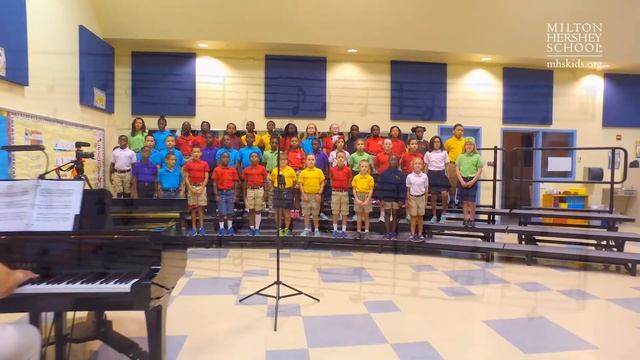 MHS Elementary Choir Sings the School's Alma Mater—Milton Hershey School смотреть онлайн
