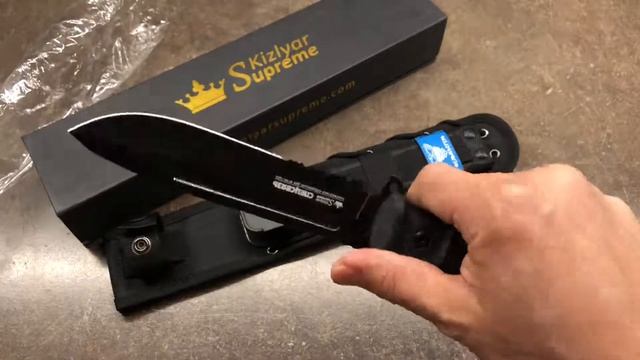 Нож "Фельдъегерь AUS-8 BTS" от Kizlyar Supreme смотреть онлайн