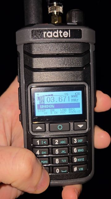 Radtel RT-860 LSB диапазон 80 метров смотреть онлайн