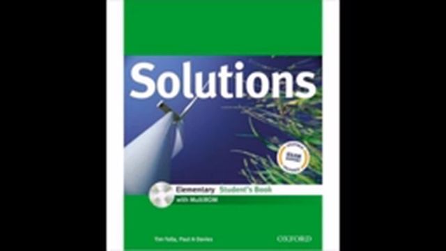 Solutions Elementary Audio CD1 смотреть онлайн