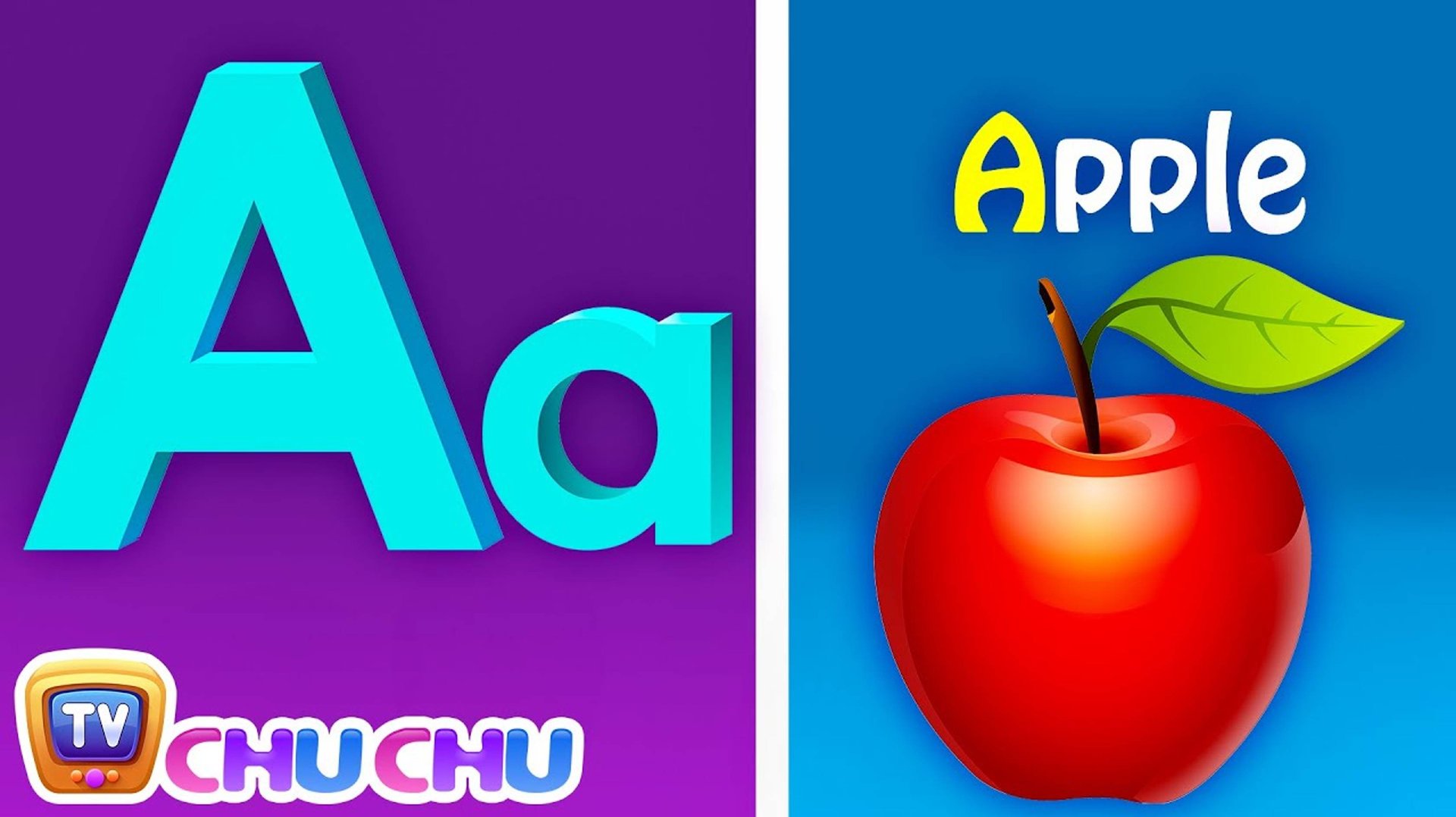 Phonics Song with TWO Words - A For Apple - ABC Alphabet Songs with Sounds for Children смотреть онлайн