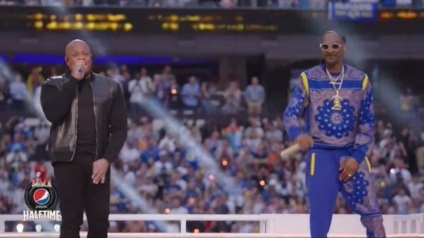 DR. DRE , SNOOP DOG , 50 CENT , MARY J BLIGE , KENDRICK LAMARR , EMINEM - LIVE HALFTIME SHOW