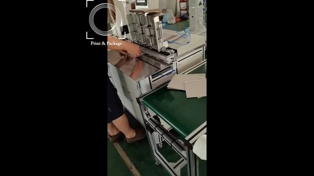 Полуавтоматический брошюровщик для календарей с подачей ригеля DWC 520 смотреть онлайн