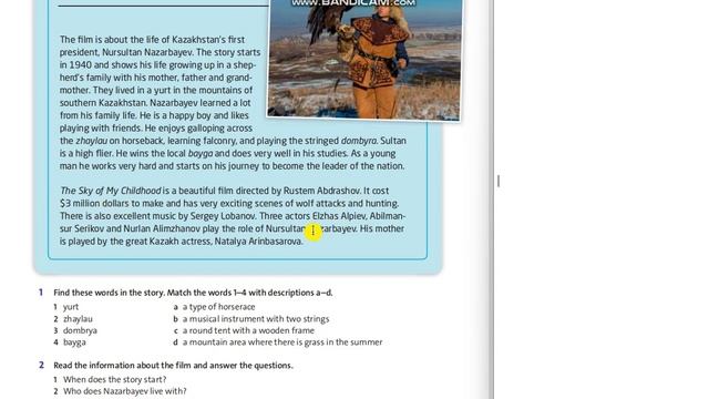 Ағылшын тілі 5 сынып 103 бет. English plus 5 p. 103 Unit 8 "The president's story" #englishplus5 смотреть онлайн