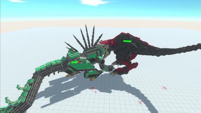 ARBS MegaSkullCrawlerNumber10 Vs Strong Animals And Dinosaurs - Animal Revolt Battle Simulator
