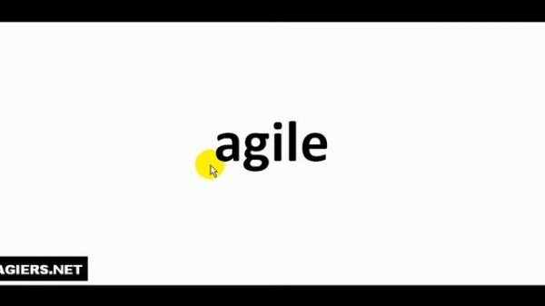 Как произносится # agile