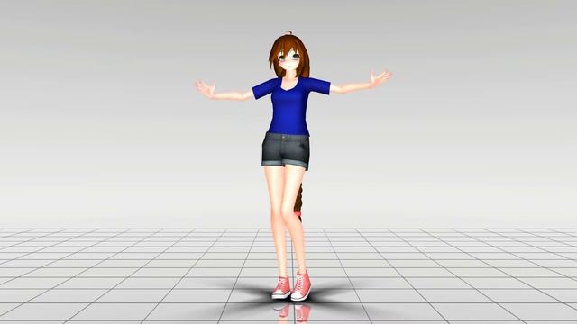 Тест недо-модели (первый раз в pmx editor) смотреть онлайн