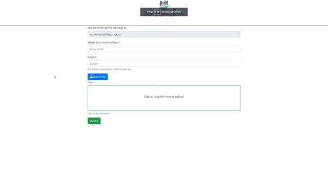 Secure File Upload Link (email signature) смотреть онлайн