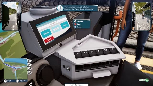 Bus Simulator PS4 Part 23 How many Pot Holes do we hit? смотреть онлайн