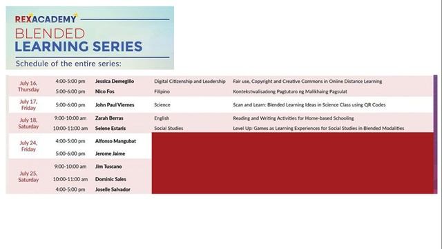 REX ACADEMY FREE WEBINARS FOR TEACHERS I JULY 2020 смотреть онлайн