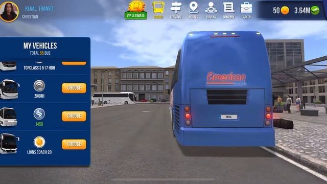 Bus Simulator: Ultimate 🇺🇸 (American Coach Skin - MCI J450) смотреть онлайн